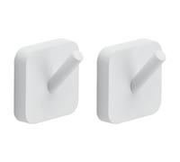 Gedy Set 2 cintres Tonga Blanc Mat