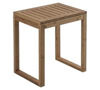 HIMALAYA tabouret/ chaise de salle de bain, 39,5x44,3x29,5cm, bambou