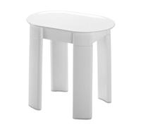 Gedy Tabouret de salle de bains Tetra 42 x 41 x 27 cm blanc 2872