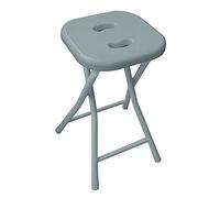Gedy Tabouret de Salle de Bain refermable, Dimensions et Poids: 46,5X26X28 CM & 1,156 KG, Tabouret refermable en métal et résines, Finition Grise, Design R&D, 2 Ans de Garantie