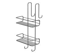 Gedy Tito Porte-Objets de Douche 24x22x49-2 cestas Chrome