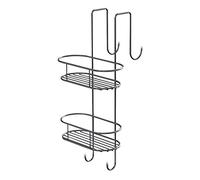 Gedy Tito Porte-Objets de Douche, métal, Chrome, 22 x 24 x 49