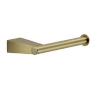 Gedy TONALE Porte-Rouleau de Papier Toilette pour Salle de Bain, Or Mat, Acier Inoxydable, 16,3 x 7,4 x 2,4 cm