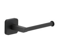 Gedy Tonga Porte-Rouleau de Papier Toilette adhésif sans perçage Noir Mat 14,3 x 6,9 x 4,7 cm