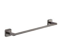 Gedy Tonga Porte-Serviettes de Salle de Bain, Porte-Serviettes Mural, Porte-Serviettes adhésif, sans perçage, 45 x 6,9 x 4,7 cm, Acier Inoxydable