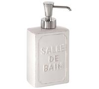 Gedy Vivienne Distributeur de Savon, céramique, Blanc, Taille Unique