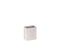 Gedy Vivienne Porte Brosses, céramique, Blanc, Taille Unique
