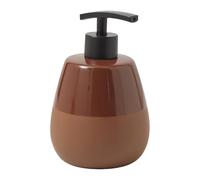 Gedy Wilma Distributeur de Savon en Porcelaine Terre Cuite 10 x 10 x 15,5 cm Capacité 450 ML