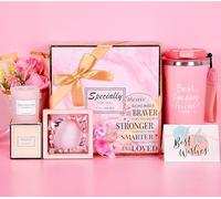 GEEKEO Cadeau d'anniversaire pour femme, amie, meilleure amie, cadeau de Saint-Valentin pour elle, cadeau pour femme et fille, boîte cadeau d'amitié personnalisée pour meilleure amie, sœur, collègue