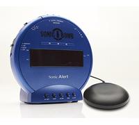 geemarc 3521350009286 Geemarc Sonic Bomb Réveil avec vibration (bleu)