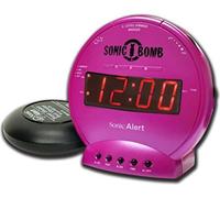 geemarc Geemarc Sonic Bomb Wecker mit Vibration (pink)