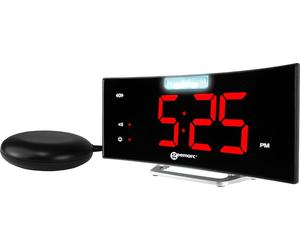 geemarc Geemarc Wake'n'Shake Curve Jumbo-Wecker mit Vibration