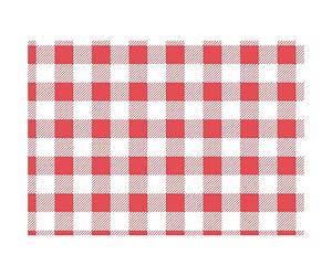 Geen Merk Papier Sulfurisé Vichy Rouge 250X250Mm Lot de 200