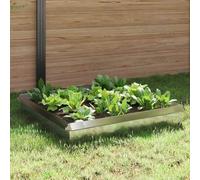GeenYuu Clôtures Anti-limaces 8 pcs Argent Acier Inoxydable 100 x 3,5 x 25 cm barrière Jardin extérieur délimitation pelouse Massif Potager terrasse Protection aménagement paysager