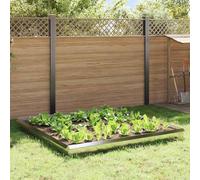 GeenYuu Clôtures Anti-limaces en Acier Inoxydable argenté 12 pcs 100x3,5x25 cm pour Bordure Jardin, muret, barrière de séparation pelouse, terrasse, Potager extérieur et aménagement paysager
