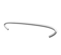 GeenYuu Crochets de gabion en acier galvanisé 15 cm 50 pcs support platine fixation grillage clôture portail portillon quincaillerie pour stabilité et assemblage sécurisé