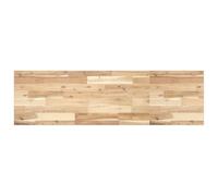 GeenYuu Dessus de Meuble lavabo Salle Bain en Bois d'acacia Massif Non traité 120 x 40 cm Plan de Travail rectangulaire pour Armoire Rangement sous évier Colonne Placard tiroir