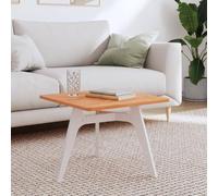 GeenYuu Dessus de Table carré Bois Massif de hêtre 50x50x1,5 cm Plateau Table pour rénovation Meuble Bureau Cuisine Salon terrasse Surface Robuste et Finition laquée Protection Coin Repas