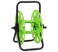 GeenYuu Enrouleur autonome en acier galvanisé pour tuyau d'arrosage de 45 m 1/2" avec manivelle, peu encombrant et stable, idéal pour jardin, terrasse, balcon et extérieur