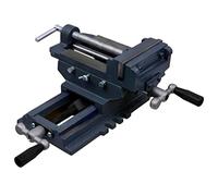 GeenYuu Étau en forme de croix - En fonte - 127 mm - Largeur de serrage : 130 mm - Support d'établi pour le travail du métal, le travail du bois, le montage et le bricolage