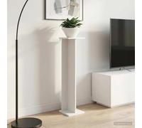 GeenYuu Lot de 2 supports à plantes en bois blanc - 25 x 25,5 x 100,5 cm - Étagère à plusieurs niveaux pour fleurs, pot et pot de fleurs - Décoration d'intérieur pour salon, balcon et jardin d'hiver