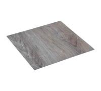 GeenYuu Lot de 20 planches de sol autocollantes en PVC - 30,5 x 30,5 cm - Carrées - Pour salon, chambre à coucher, cuisine - Antidérapant et imperméable - Rénovation facile avec marchepied - Isolation