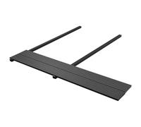 GeenYuu Lot de 78 lames de terrasse WPC noires - 220 x 14 x 2 cm - Avec clips et vis - Pour terrasse, jardin, balcon - Durable - Facile d'entretien - Surface moderne