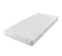 GeenYuu Matelas 200 x 90 x 17 cm avec Housse Lavable rembourrée, Mousse D30 Ferme Ergonomique, literie Respirante pour Chambre Adulte Enfant, Soutien Dos Nuit Repos Relaxation
