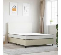 GeenYuu Matelas à Ressorts Bonnell Moyen 160x200 cm avec Housse Respirante en Tissu Polyester, Mousse Confort et Soutien Ferme pour literie Chambre Adulte, Sommeil Ergonomique et Repos paisible