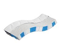 GeenYuu Matelas à Ressorts ensachés 80x200 cm, Mousse et Latex, Soutien Ergonomique Ferme et Souple, Housse Respirante, literie pour Chambre Adulte Enfant bébé, Confort Nuit Repos Relaxation