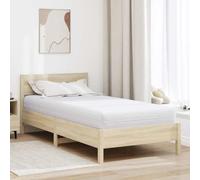 GeenYuu Matelas Blanc 90 x 190 cm Ressort ensaché avec Couche de Coco et Mousse Confort, Soutien Ferme Ergonomique pour Chambre Adulte Enfant, literie Respirante et Durable