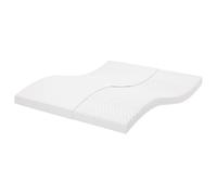 GeenYuu Matelas en Mousse 180x220 cm 7 Zones Soutien Ergonomique Housse Tissu tissé pêche Respirant pour Sommeil Confortable et Repos Optimal Nuit