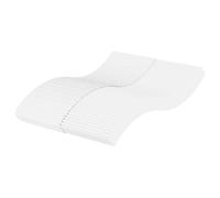 GeenYuu Matelas en Mousse Blanc 120x220 cm avec Housse Respirante, dureté H2 H3 réversible, Soutien Ergonomique pour lit Adulte Enfant, literie Confortable pour Sommeil et Relaxation
