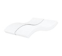GeenYuu Matelas en Mousse Blanc 160x210 cm avec Housse Respirante, Double dureté H2 H3, Soutien Ergonomique pour Sommeil Confortable, literie Adulte Enfant, Protection et Relaxation Nuit