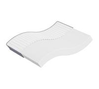 GeenYuu Matelas en Mousse moyennement Doux 140x190 cm Tissu tissé pêche 24 cm épaisseur Double Face Respirant pour Sommeil paisible et Soutien Ergonomique Durable