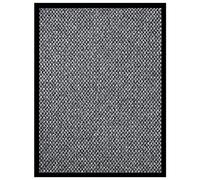 GeenYuu Paillasson Gris 60x80 cm en Polypropylène avec Surface en Poils Bouclés et Dessous Antidérapant, Tapis d’Entrée Absorbant et Grattant pour Intérieur Extérieur
