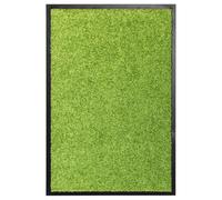 GeenYuu Paillasson Lavable Vert 40x60 cm antidérapant pour entrée intérieur extérieur Tapis Absorbant grattant essuie-Pieds Protection Sol Maison Balcon terrasse