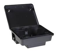 GeenYuu Pièges à Souris 4 pcs Noir en polypropylène 23x19x9,5 cm avec Porte-appâts sécurisé, Trappe Efficace pour Capture rongeurs, Rats, Souris en intérieur et extérieur, contrôle nuisibles Durable