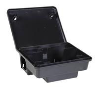 GeenYuu Pièges à Souris 6 pcs Noir 23x19x9,5 cm polypropylène Durable avec Porte-appât Amovible sécurité Enfants Animaux pour intérieur extérieur contrôle nuisibles Jardin Ferme