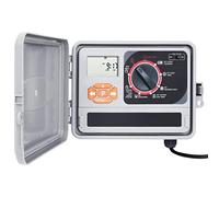 GeenYuu Programmateur arrosage Jardin minuterie Irrigation Automatique 4-11 Stations contrôle Robinet électrovanne Pompe capteur Pluie humidité durée Calendrier horaire débit Pression Zone pelouse