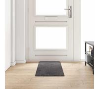 GeenYuu Tapis Couloir Gris 50 x 150 cm tufté en polypropylène antidérapant pour Salon Chambre Bureau, Chemin Doux et Confortable, décoration intérieure Polyvalente et Protection du Sol