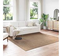 GeenYuu Tapis de Surface carré Agira Naturel en Polyester 240 x 240 cm Lavable Absorbant Doux pour Salon Chambre Couloir intérieur extérieur Confortable Durable