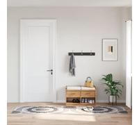 GeenYuu Tapis Lavable en Velours Doux 80x150 cm Multicolore pour Salon Chambre Cuisine Couloir Bureau décoration intérieure Absorbant et Protecteur de Sol