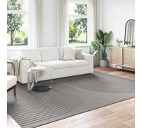 GeenYuu Tapis Moquette Galati Gris 280 x 200 cm en Polyester Doux et Absorbant, Tapis antidérapant Polyvalent pour Salon, Chambre, Couloir, entrée intérieur et extérieur, Facile à Nettoyer