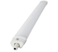 Gefom REGLETTE ETANCHE IP65 LED INTEGREE AVEC DETECTEUR, 60CM, 18W 1620LM, CONNEXION AUTO blanc 410025