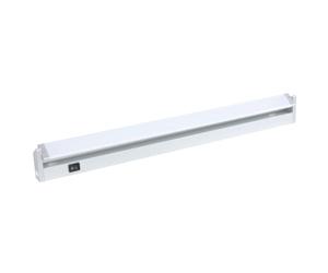 GEFOM REGLETTE ORIENTABLE 10W IP20 ALUMINIUM, 48 LEDS, 800 LUMENS, 55,7X64X25 CM, 4000K. CABLE D'ALIMENTATION 1,50M + CONNECTEUR CABLE 23CM + CONNECTEUR DIRECT