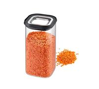 GEFU 12803 PANTRY Boîte de conservation en verre avec couvercle hermétique 1400 ml