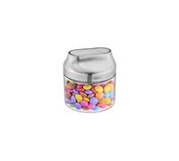 GEFU Boîte de conservation KIPPO 400 ml - Récipient en verre avec couvercle à bascule et protection des arômes - Hermétique, idéal pour doser le sucre, la farine, les céréales, les pâtes