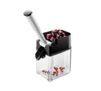 GEFU Corer Dénoyauteur de cerises | Éjection latérale & bac de récupération | Pour cerises fraîches et préservées | Antidérapant & passe au lave-vaisselle