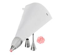 Gefu DECORE Lot de 5 poches à douille 14330, argenté